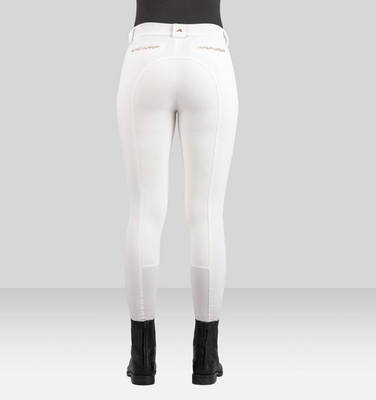 Eurostar Rijbroek ESArista Fashion Diamond Full Grip Wit