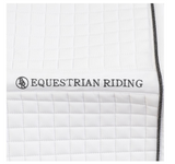 Saddle cloth Trentino White