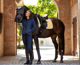 LeMieux Saddle Pad Suede Square Dressage Alpine