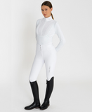 Rijbroek ESAthletic Luxe Full Grip Wit