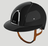 KEP Italia Cromo 2.0 Shine Polo Zwart Cognac Kinband