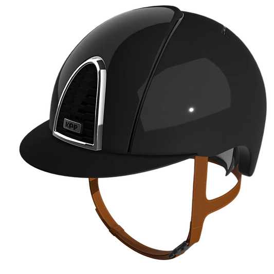 KEP Italia Cromo 2.0 Shine Zwart Cognac Kinband