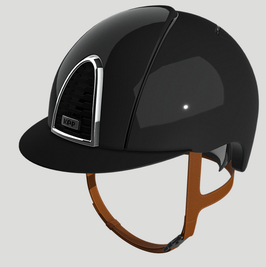 KEP Italia Cromo 2.0 Shine Zwart Cognac Kinband