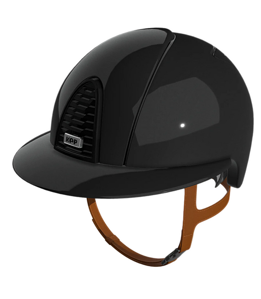 KEP Italia Cromo 2.0 Shine Polo Zwart Raw Black Cognac kinband