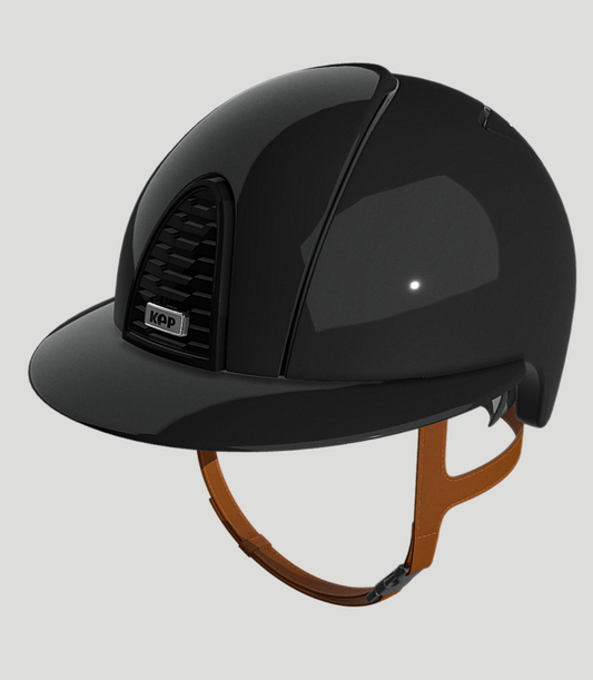 KEP Italia Cromo 2.0 Shine Polo Zwart Raw Black Cognac kinband