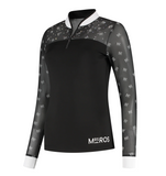 Mrs. Ros Urban Chic Top Mesh Black