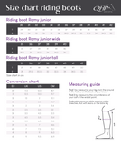 Rijlaars Romy Junior Zwart