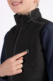 Verwarmde bodywarmer Kids Cuddle Zwart