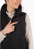 Verwarmde Bodywarmer Canada Zwart