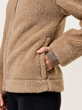 Teddy Fleece Jack Sand