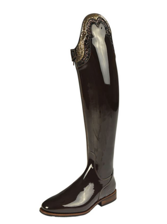 Rijlaars De Niro Bellini Patent Mocha Custom