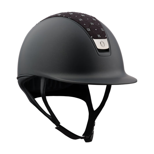 Samshield 2.0 ShadowMatt Zwart Royal Flower Swarovski Top