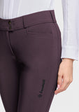 Samshield rijbroek Delila Knie Grip Black Cherry