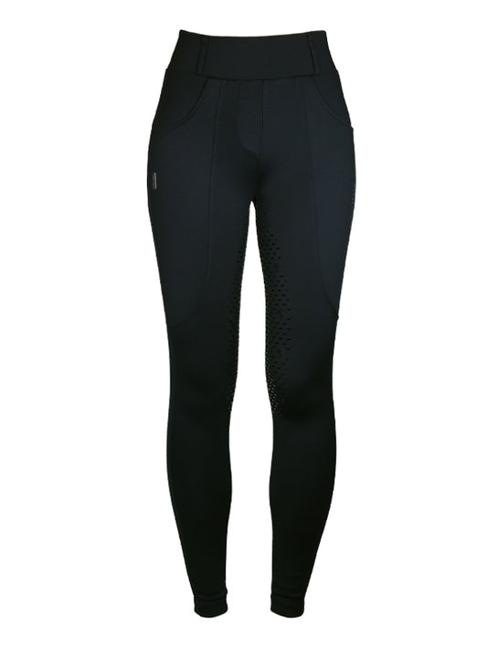 Equestrian Stockholm Compression Rijbroek All Black