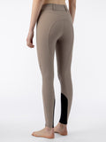 Equiline Crystalek Rijbroek Full Grip High Waist Taupe