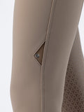 Equiline Crystalek Rijbroek Full Grip High Waist Taupe