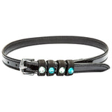 Sporenriemen IRH-Pardouz Zwart Lak Zircon