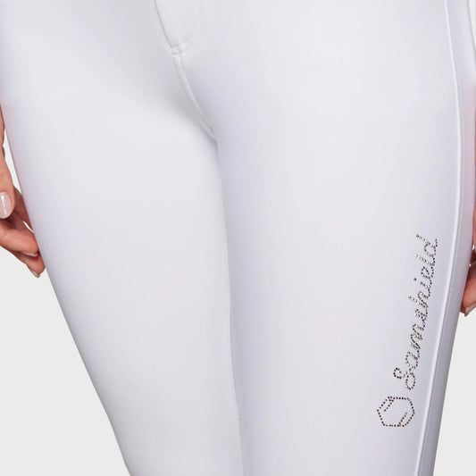 Samshield Rijbroek Clara Full Grip Wit