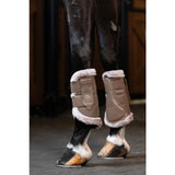Eskadron Beenbeschermers Platinum Faux Fur Smoky Taupe