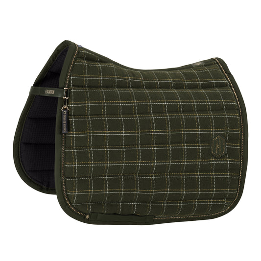Eskadron Zadeldek Boucle Crystal Heritage Deep Moss
