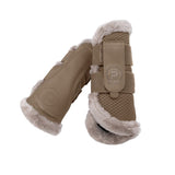 Eskadron Beenbeschermers Platinum Faux Fur Smoky Taupe