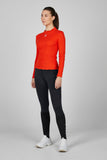 Eskadron Shirt Rib Dynamic Turtleneck Rood