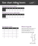 Rijlaars Lamira Adult Wijd Zwart