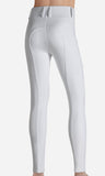 Riding leggings Equiline Cerk Junior Knee Grip White