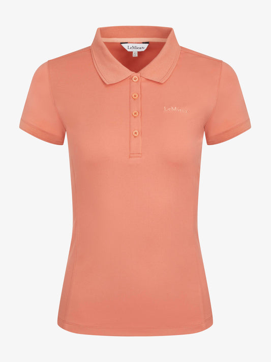 LeMieux Classique Polo Shirt Apricot