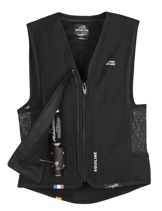 Equiline Belair Airbag Vest Unisex Zwart