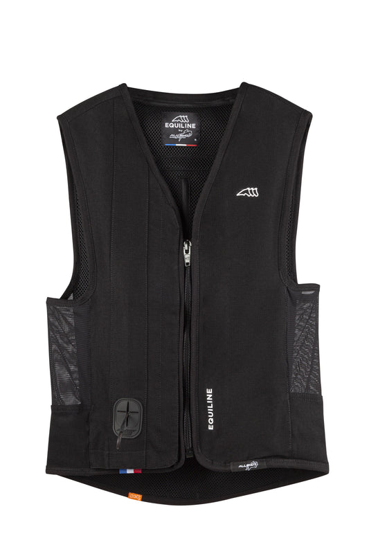 Equiline Belair Airbag Vest Unisex Zwart