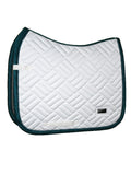 Equestrian Stockholm Saddle Pad Dramatic Monday Modern White