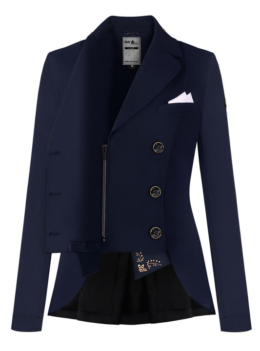 Wedstrijdjas Alissa Fleur Rosegold Navy