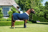 Fleece blanket Dutch Crown Navy-Orange