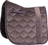 Saddle pad Velvet Denici Cavalli Taupe