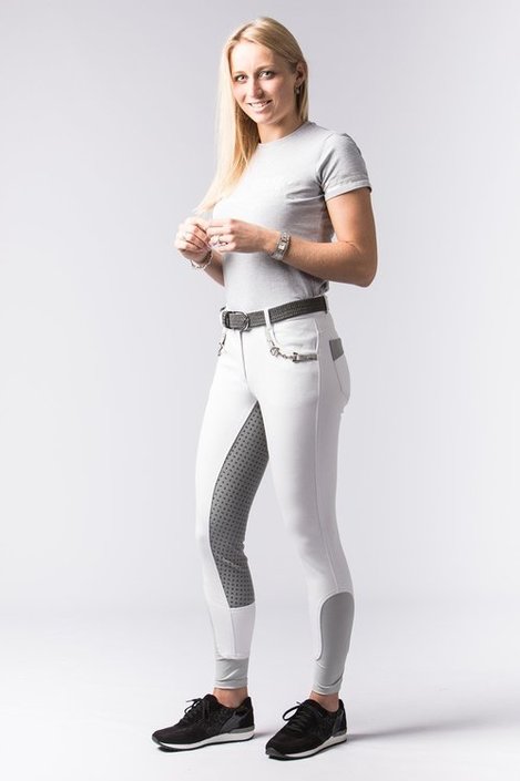 Riding breeches Vegas Full Grip Ladies White