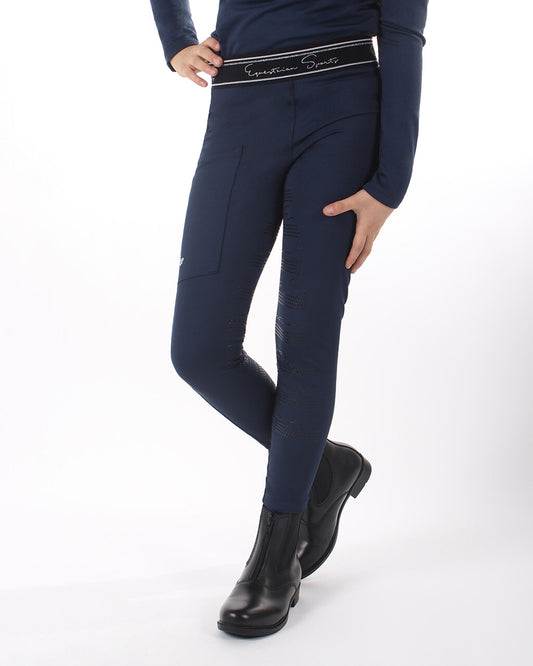 Riding leggings Eden Junior Navy