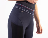 Riding breeches Pull-on Jodie Silicone seat Navy