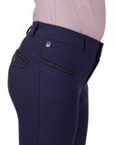 Riding Breeches Rylee Junior Leg Grip Navy