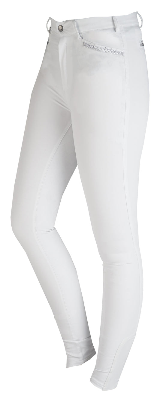 Riding breeches Alexa Full Grip Ladies White