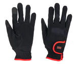 Handschoen Basic Zwart/Rood