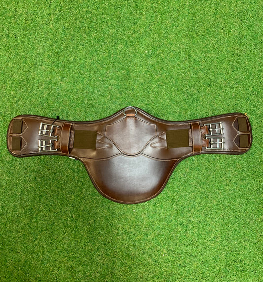 Dressuursingel Bruin met Buikflap