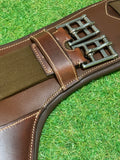 Dressage Girth Brown with Belly Flap