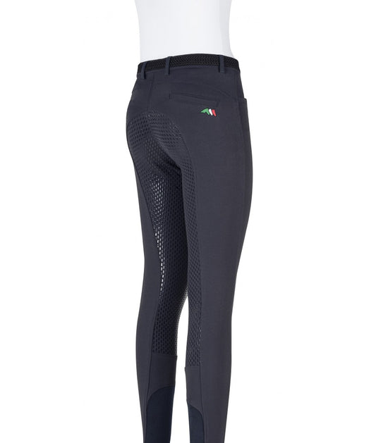 Equiline Rijbroek Jaklink Full Grip Navy