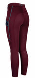 Faith Aubergine riding leggings