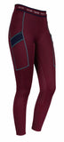 Faith Aubergine riding leggings