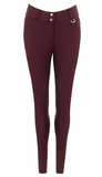 Riding breeches Malou Plum Silicone Seat Women