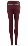 Riding breeches Malou Plum Silicone Seat Women