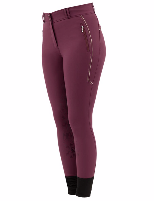 Riding breeches Alicia Full Grip Grape Wine
