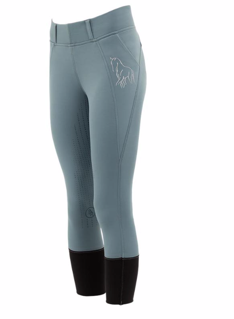Riding leggings Antoinette Full Grip Goblin Green